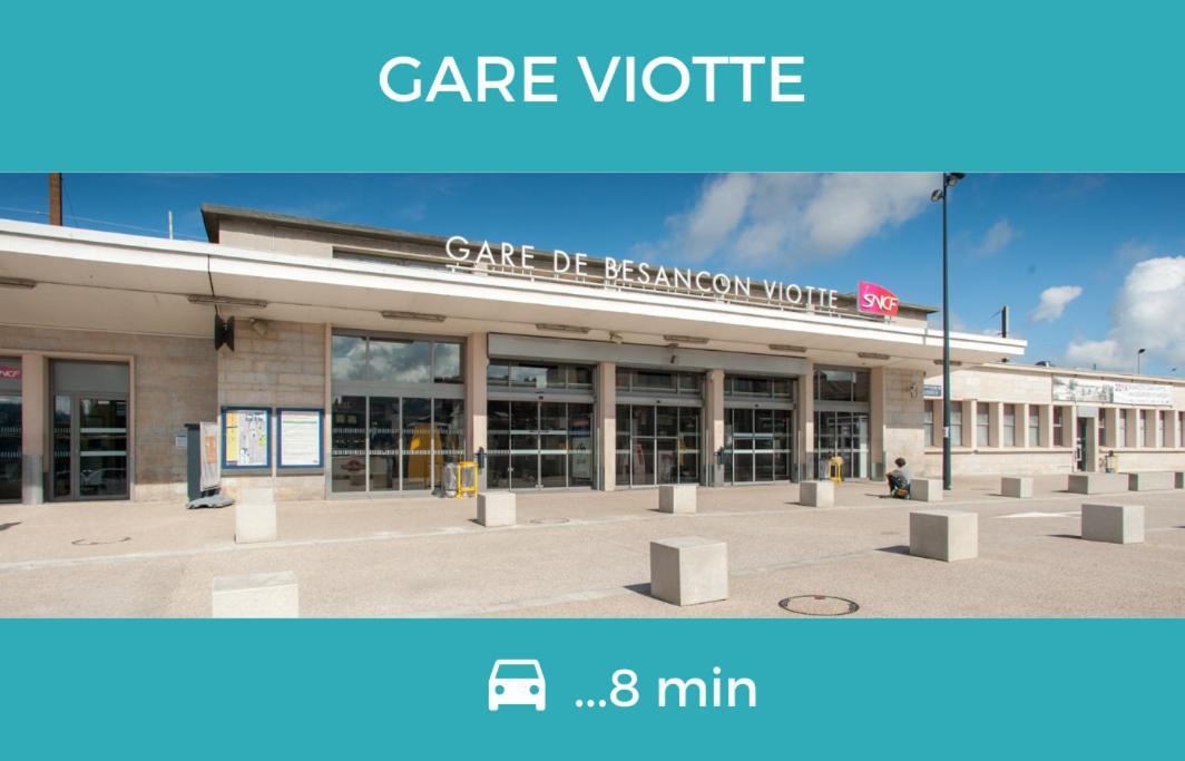 Nouveau - Grande Terrasse - L'Horloge - Calme - Home-One Безансон Экстерьер фото